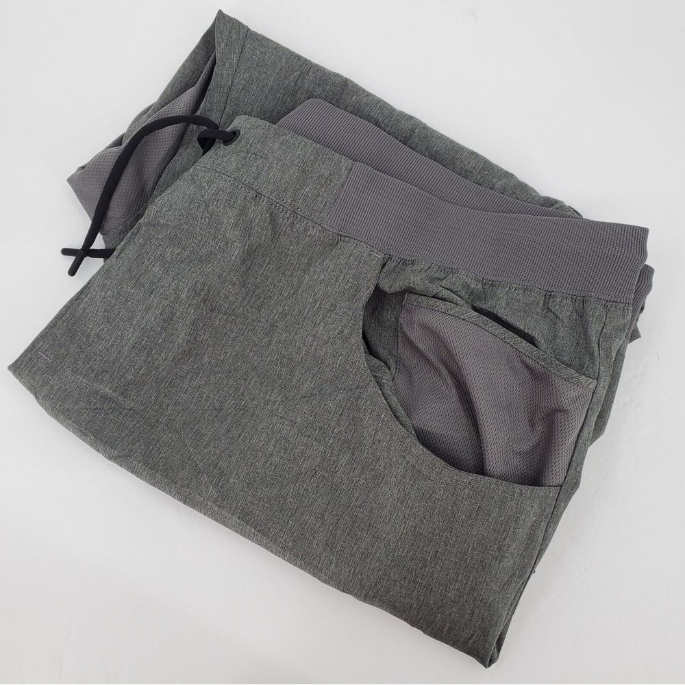 Jaanuu Scrub Pants Women's Size 3XL Elastic Drawstring Waistband Pockets Gray